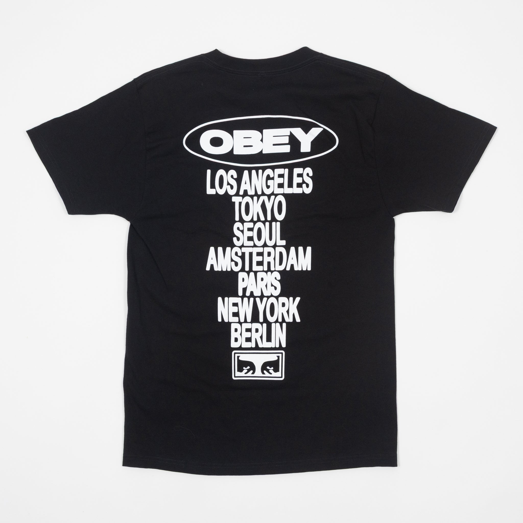 OBEY Global Impact T-Shirt in BLACK