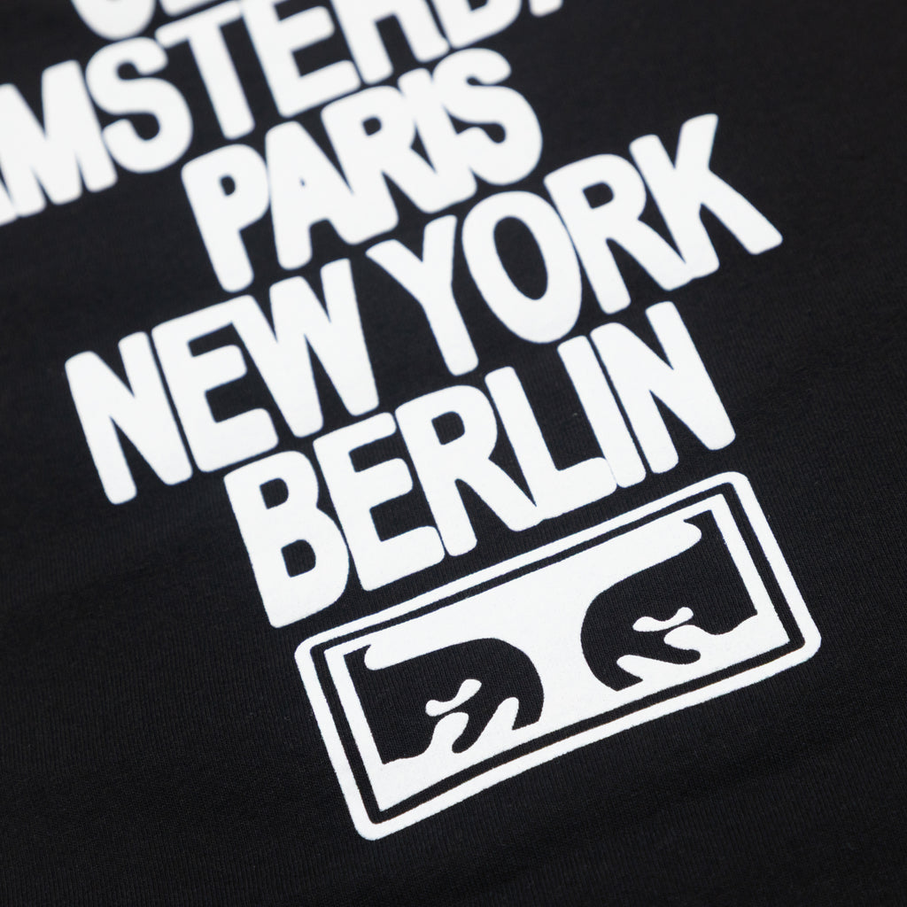 OBEY Global Impact T-Shirt in BLACK