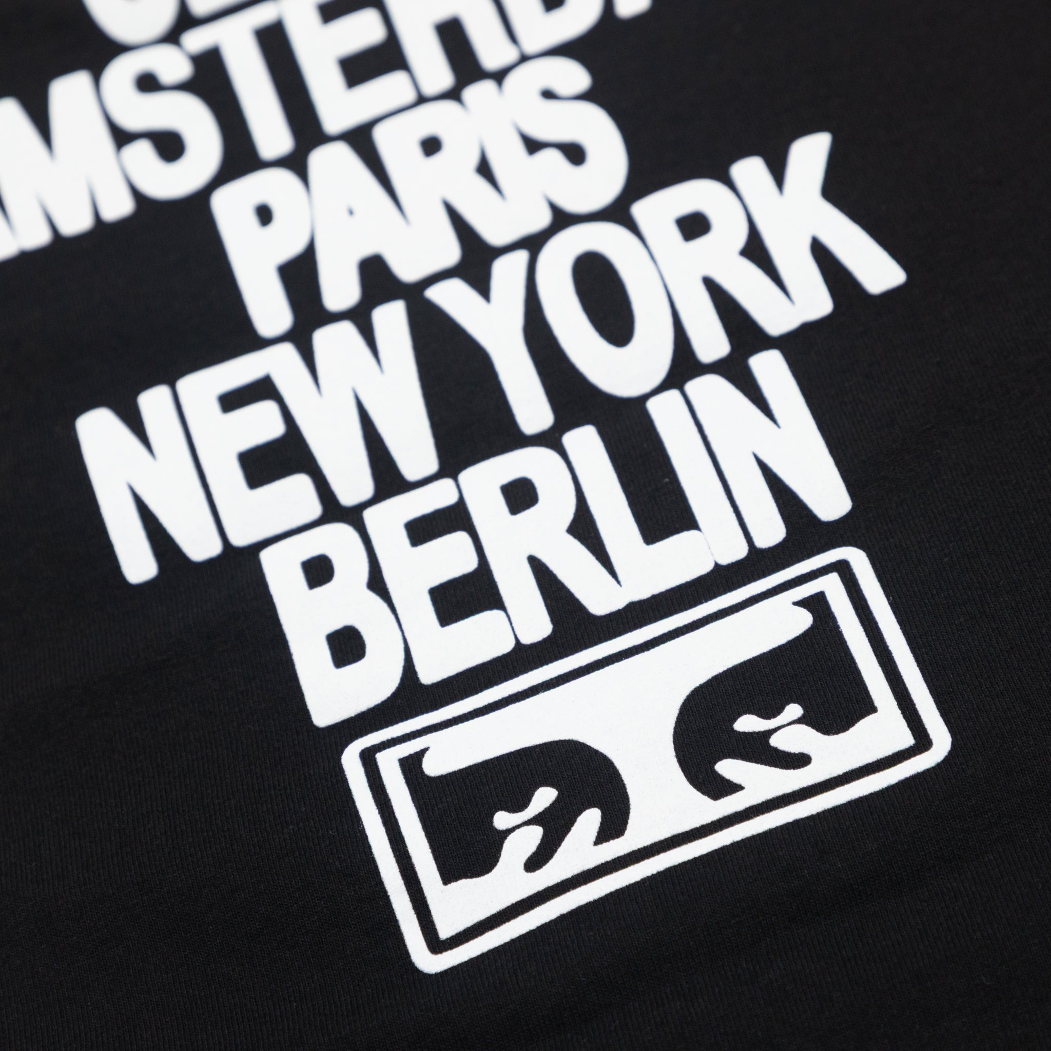 OBEY Global Impact T-Shirt in BLACK