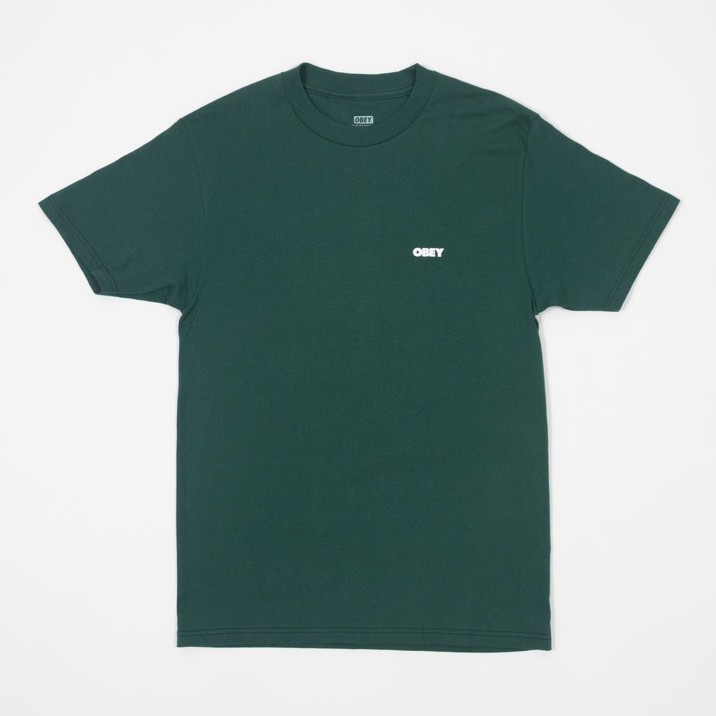 OBEY I Will Clasic T-Shirt in RAIN FOREST