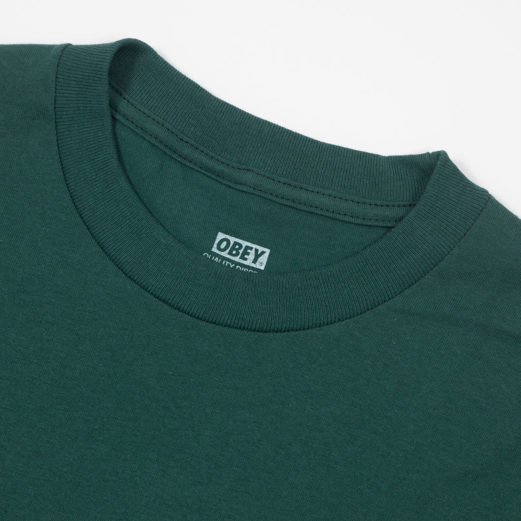 OBEY I Will Clasic T-Shirt in RAIN FOREST
