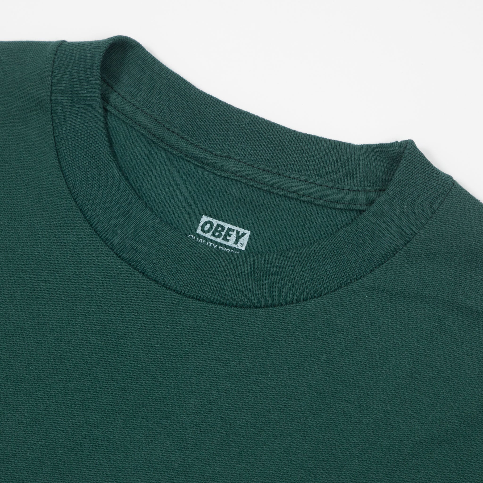 OBEY I Will Clasic T-Shirt in RAIN FOREST