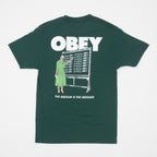OBEY I Will Clasic T-Shirt in RAIN FOREST