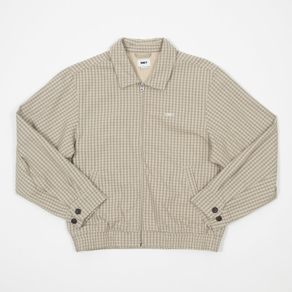 OBEY Luther Blouson Jacket in ABBEY STONE MULTI