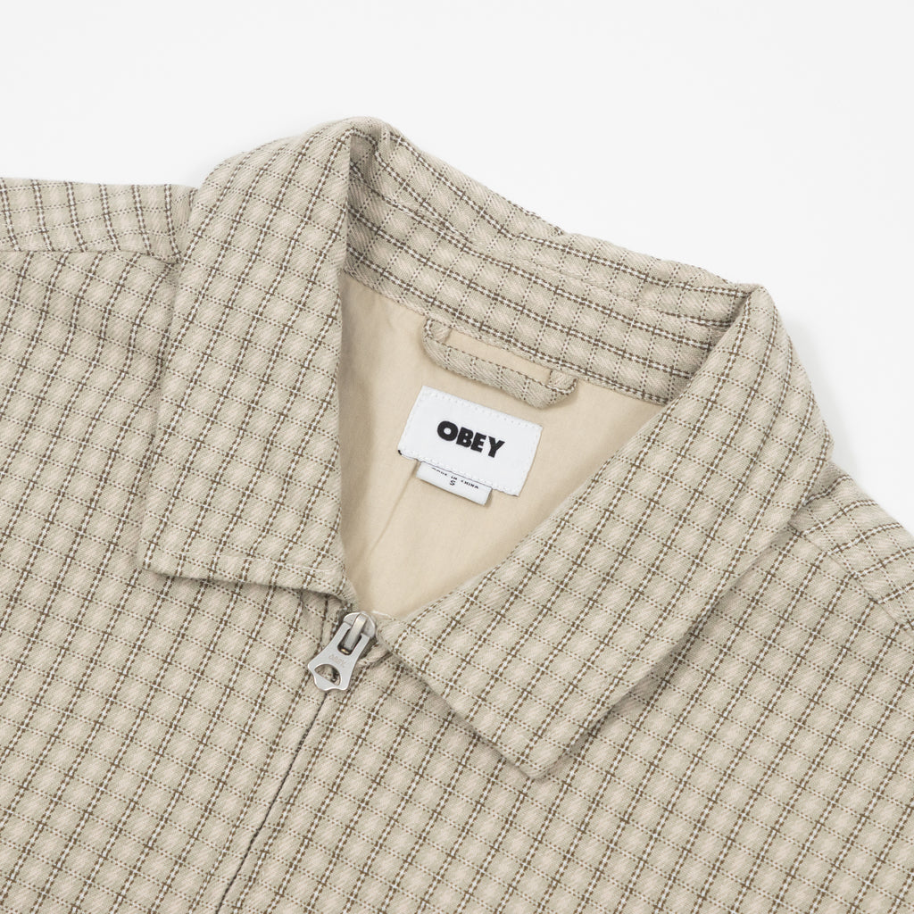OBEY Luther Blouson Jacket in ABBEY STONE MULTI