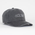 OBEY Slanted 6 Pannel Strapback in BLACK