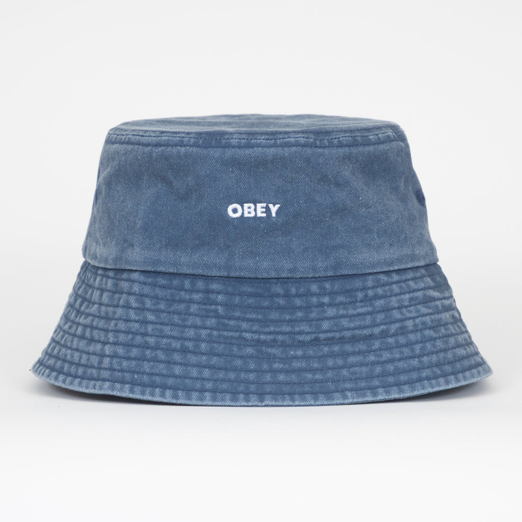 OBEY Bold Pigment Bucket Hat in NAVY