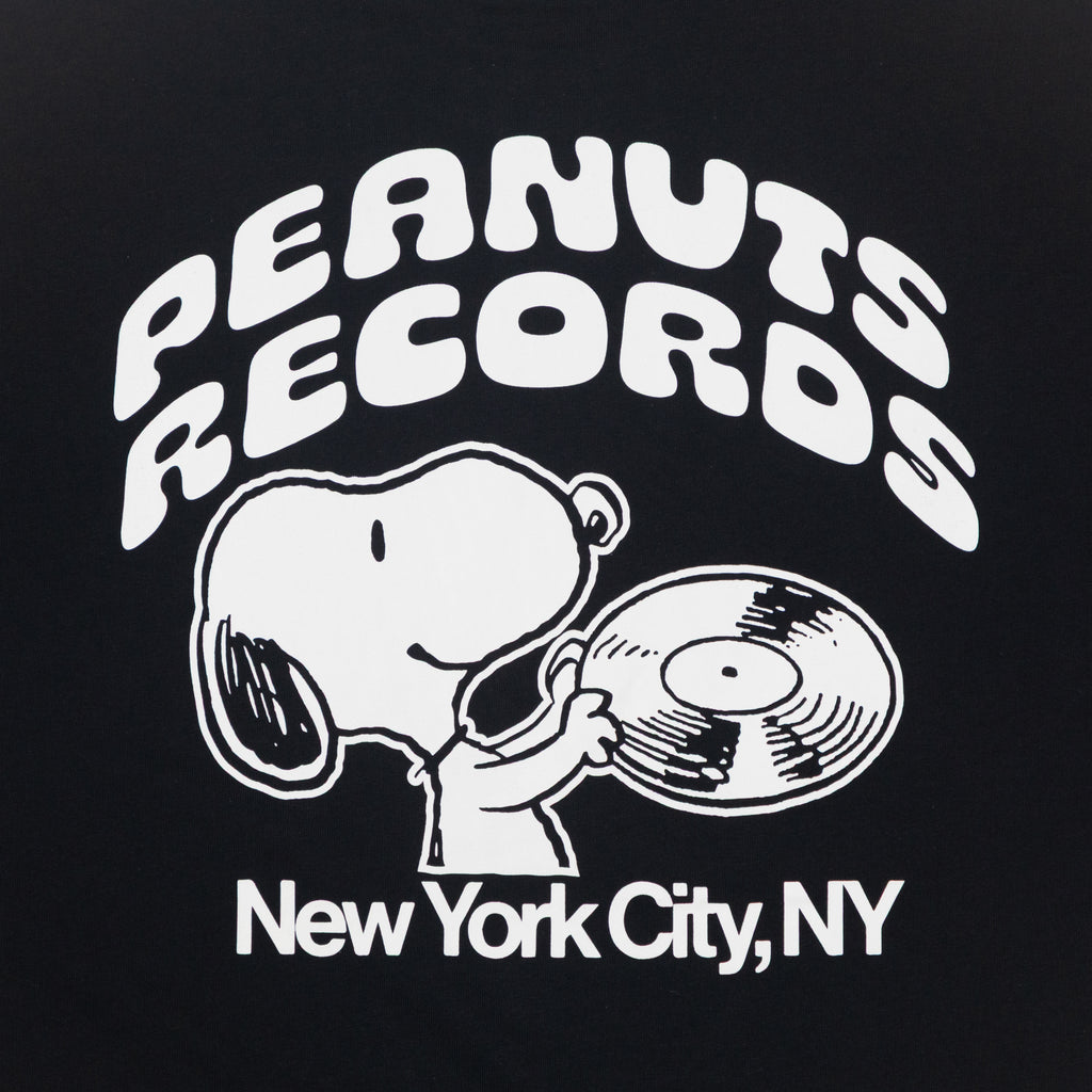 ONLY & SONS Peanuts Back Life Oversized T-Shirt in BLACK