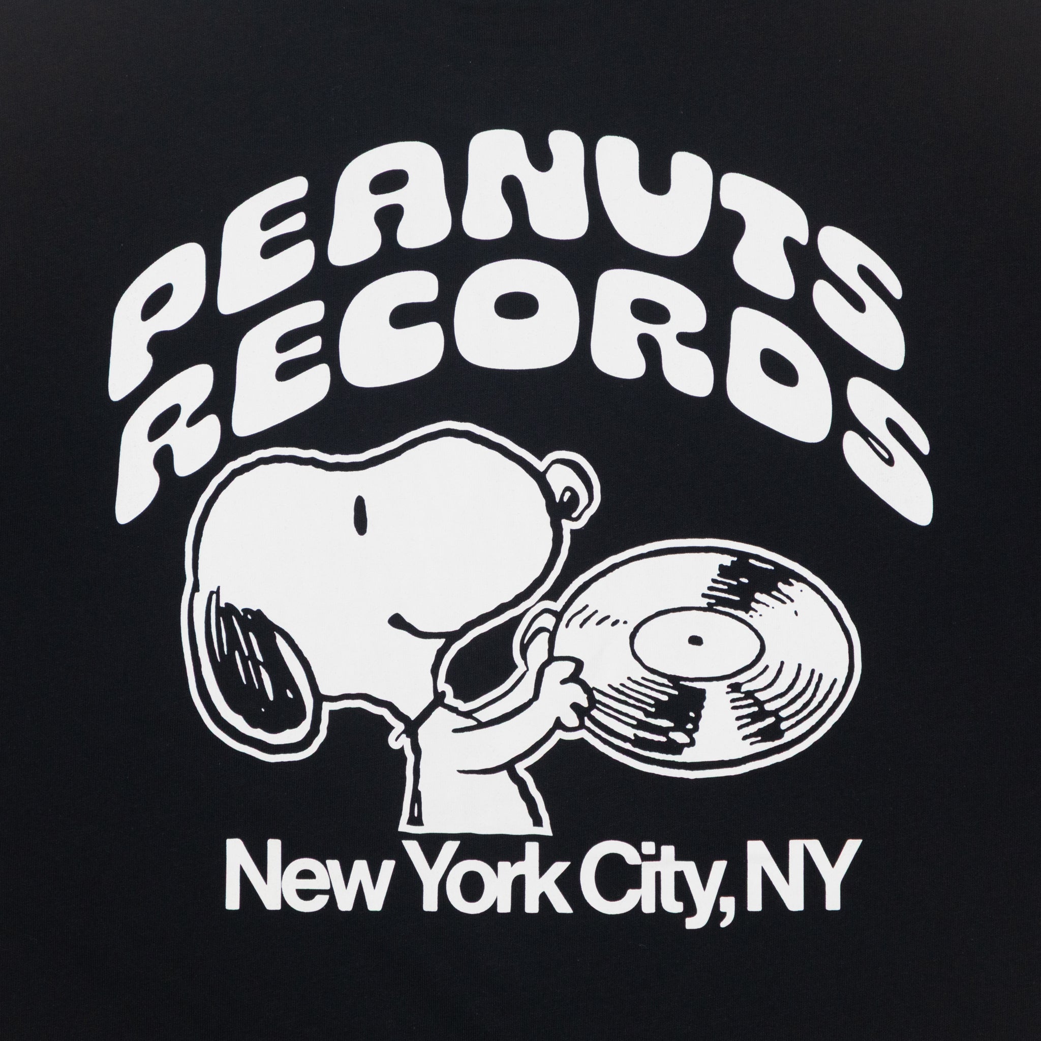 ONLY & SONS Peanuts Back Life Oversized T-Shirt in BLACK