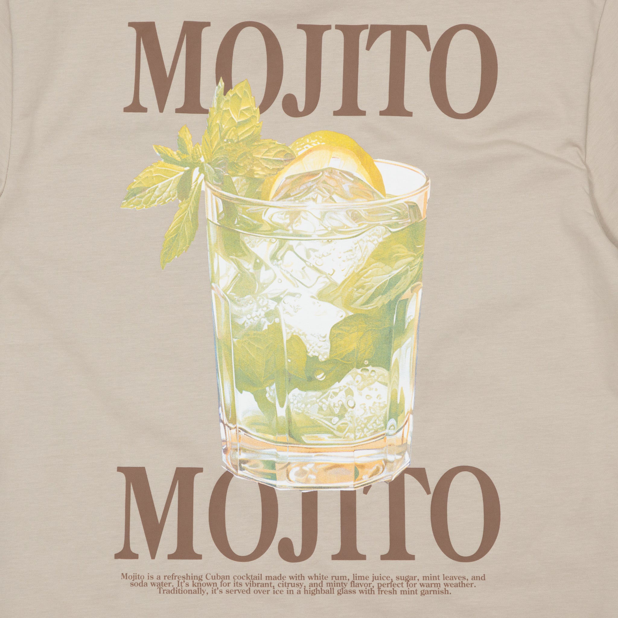 ONLY & SONS Mojito Relaxed T-Shirt in SILVER LINING