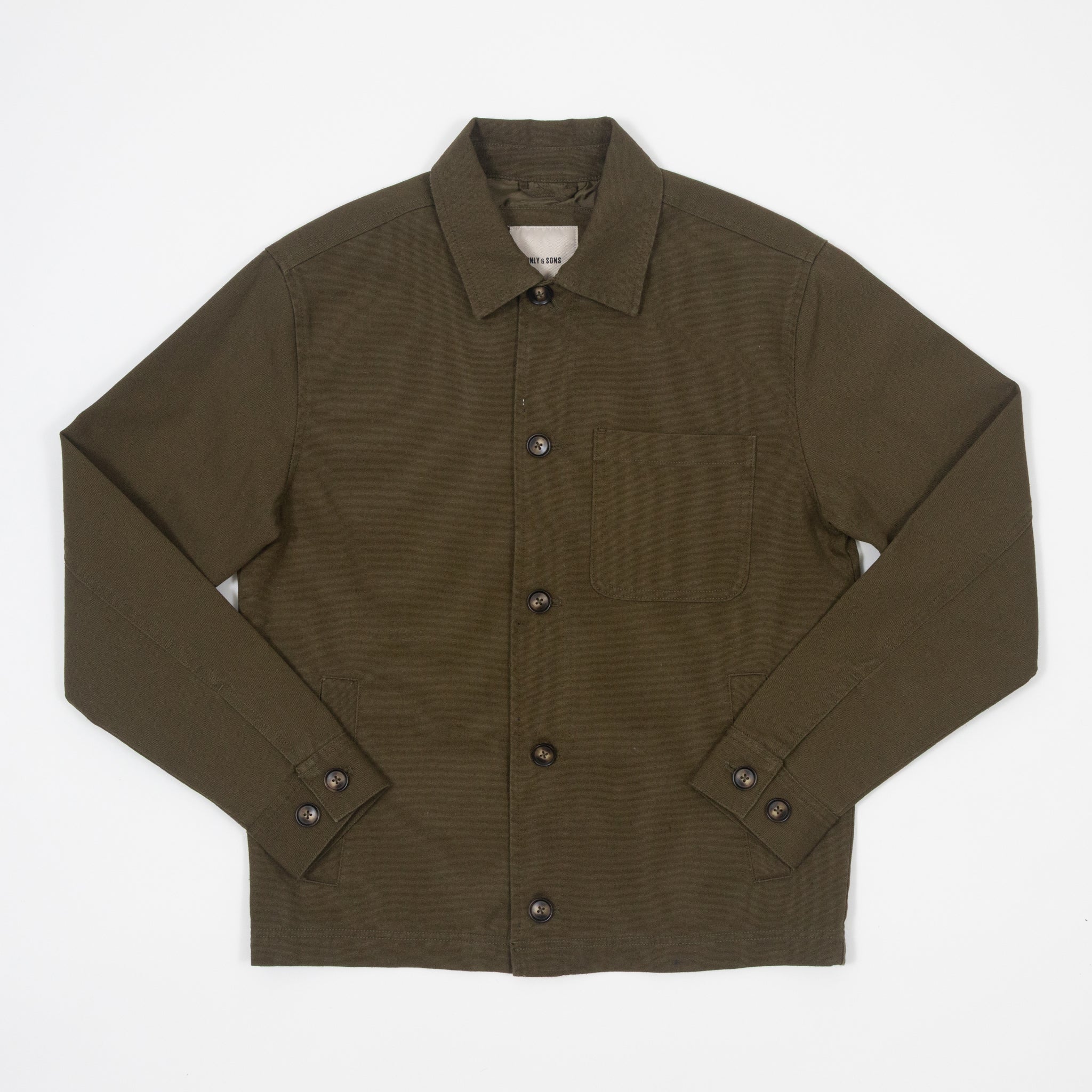 ONLY & SONS Ronnie Jacket in DARK OLIVE