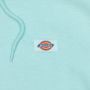 DICKIES Oakport Logo Hoodie in PASTEL TURQUOISE