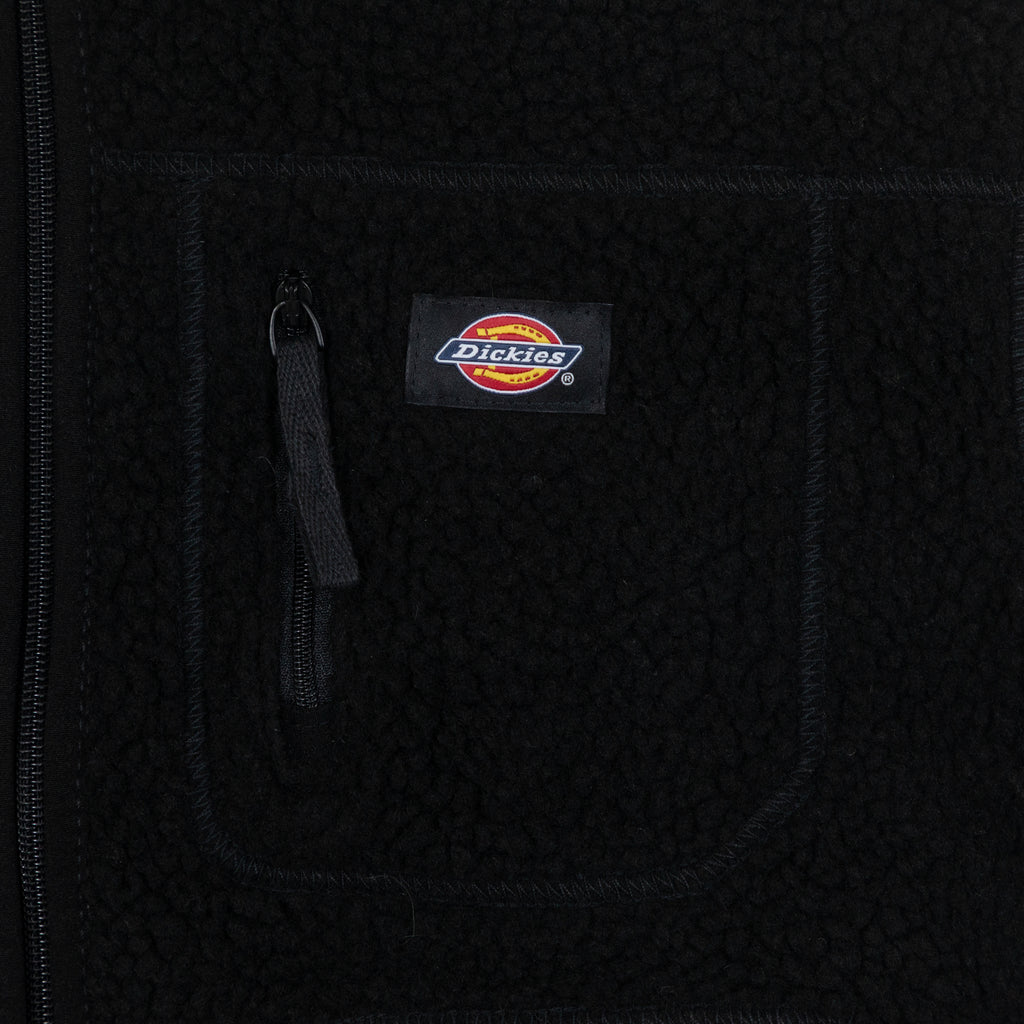 Womens DICKIES Mount Hope Fleece in BLACK
