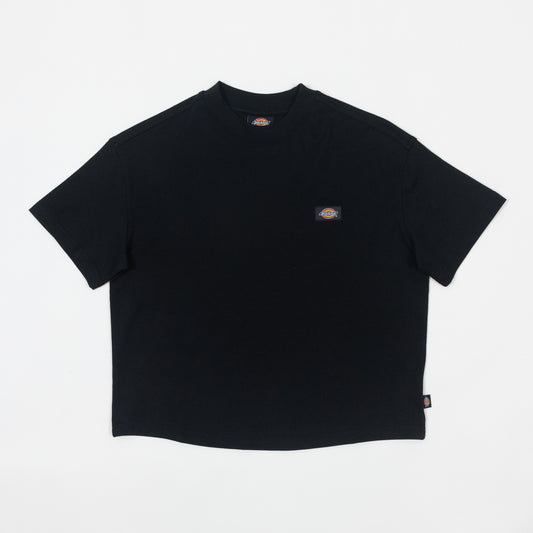 Womens DICKIES Oakport Boxy T-Shirt in BLACK