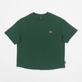 Green Dickies boxy tshirt front view