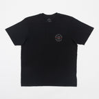 Brixton black Oath t-shirt front view