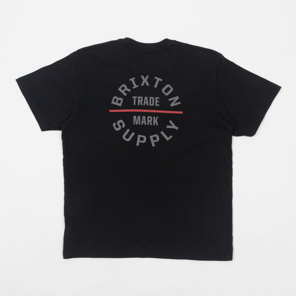 Brixton Oath t-shirt back view