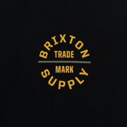 BRIXTON Oath V Short Sleeve T-Shirt in BLACK