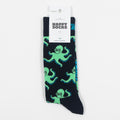 HAPPY SOCKS Octopus Socks in NAVY & GREEN