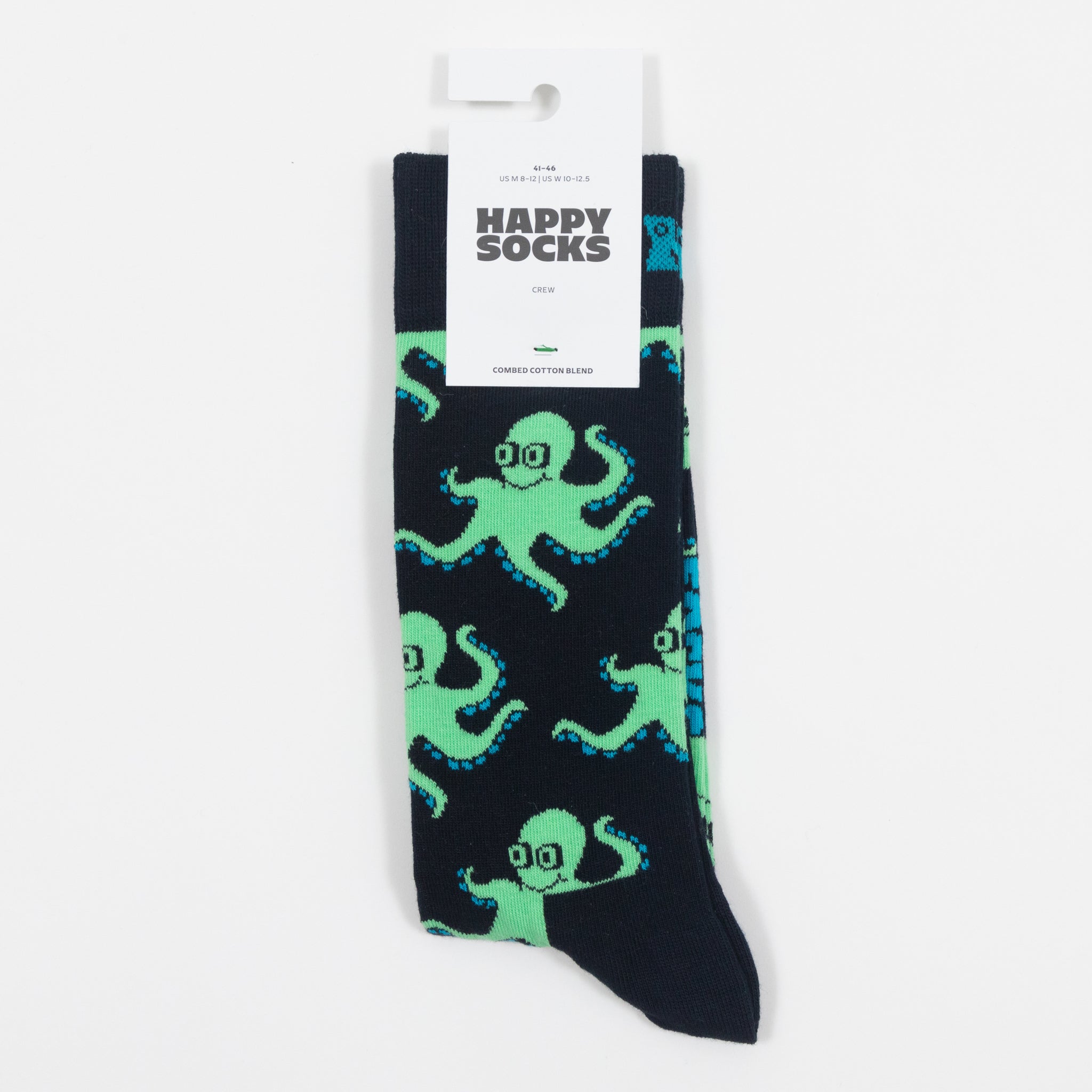 HAPPY SOCKS Octopus Socks in NAVY & GREEN
