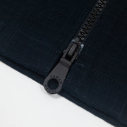 FARAH Olmes Zip Up Overshirt in TRUE NAVY