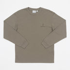 GRAMICCI One Point Long Sleeve T-Shirt in KHAKI