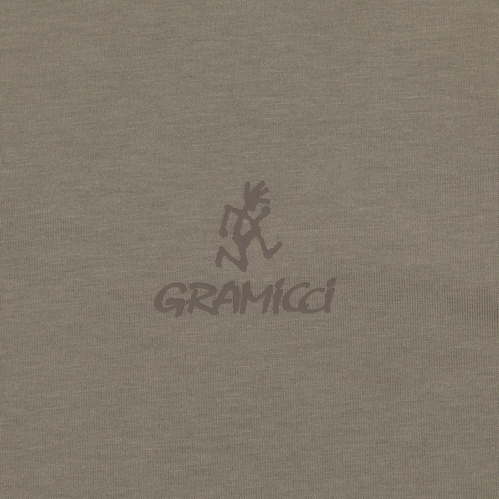 GRAMICCI One Point Long Sleeve T-Shirt in KHAKI