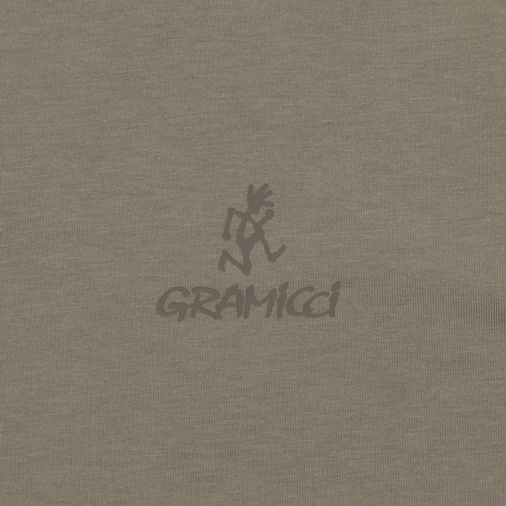 GRAMICCI One Point Long Sleeve T-Shirt in KHAKI