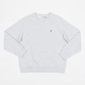 GRAMICCI One Point Sweatshirt in HEATHER ASH GREY