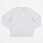 GRAMICCI One Point Sweatshirt in HEATHER ASH GREY