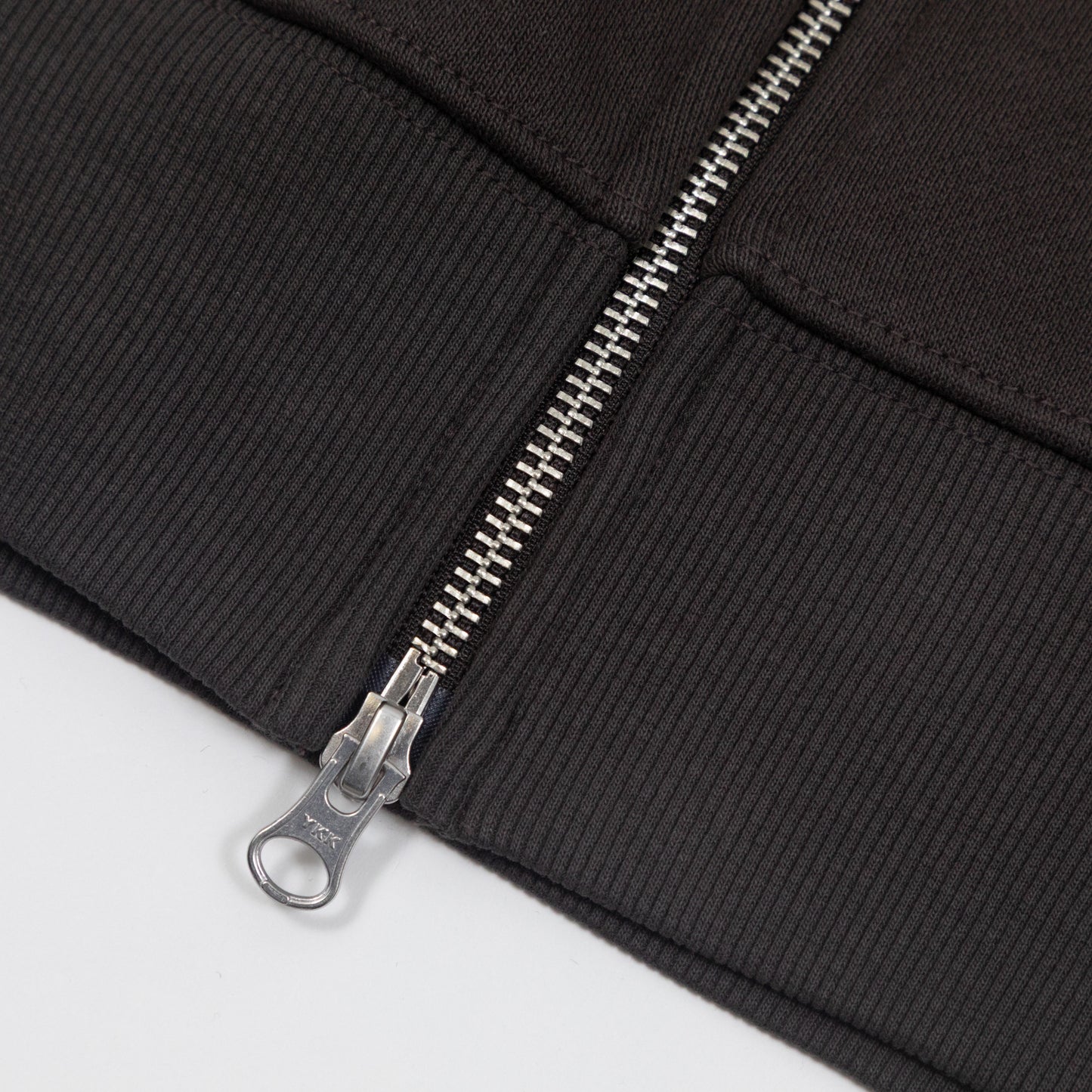 GRAMICCI One Point Zip Sweatshirt in DEEP BROWN