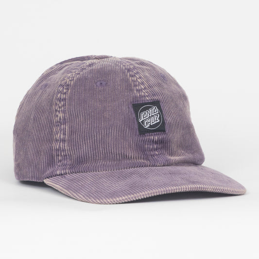 SANTA CRUZ Opus Dot Label Cap in PURPLE HAZE