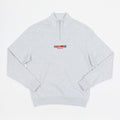 PARLEZ Ora 1/4 Zip Sweatshirt in HEATHER GREY