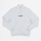 PARLEZ Ora 1/4 Zip Sweatshirt in HEATHER GREY