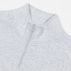 PARLEZ Ora 1/4 Zip Sweatshirt in HEATHER GREY