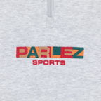 PARLEZ Ora 1/4 Zip Sweatshirt in HEATHER GREY