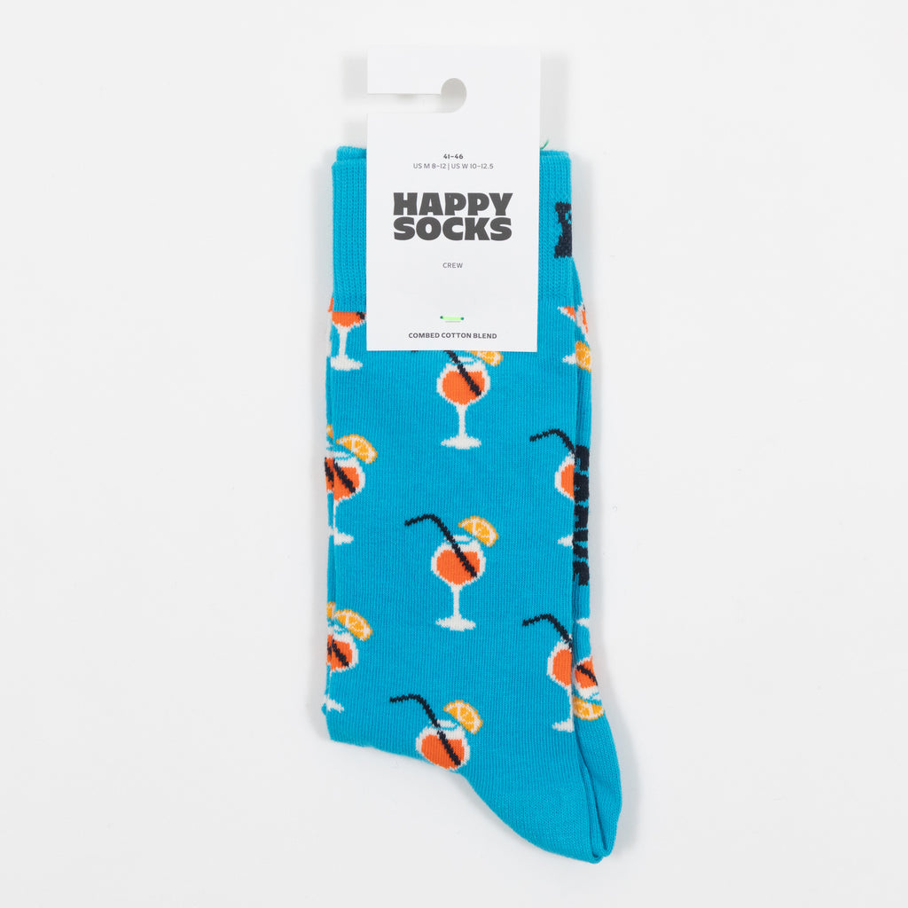 HAPPY SOCKS Orange Spritz Socks in BLUE