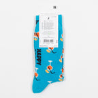 HAPPY SOCKS Orange Spritz Socks in BLUE