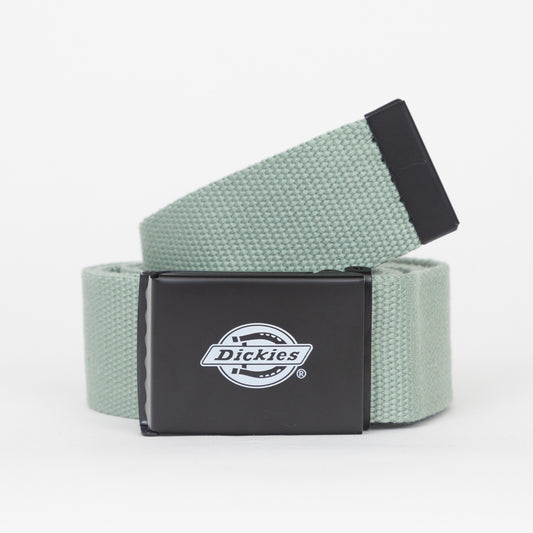 DICKIES Orcutt Buckle Belt in ICEBERG GREEN