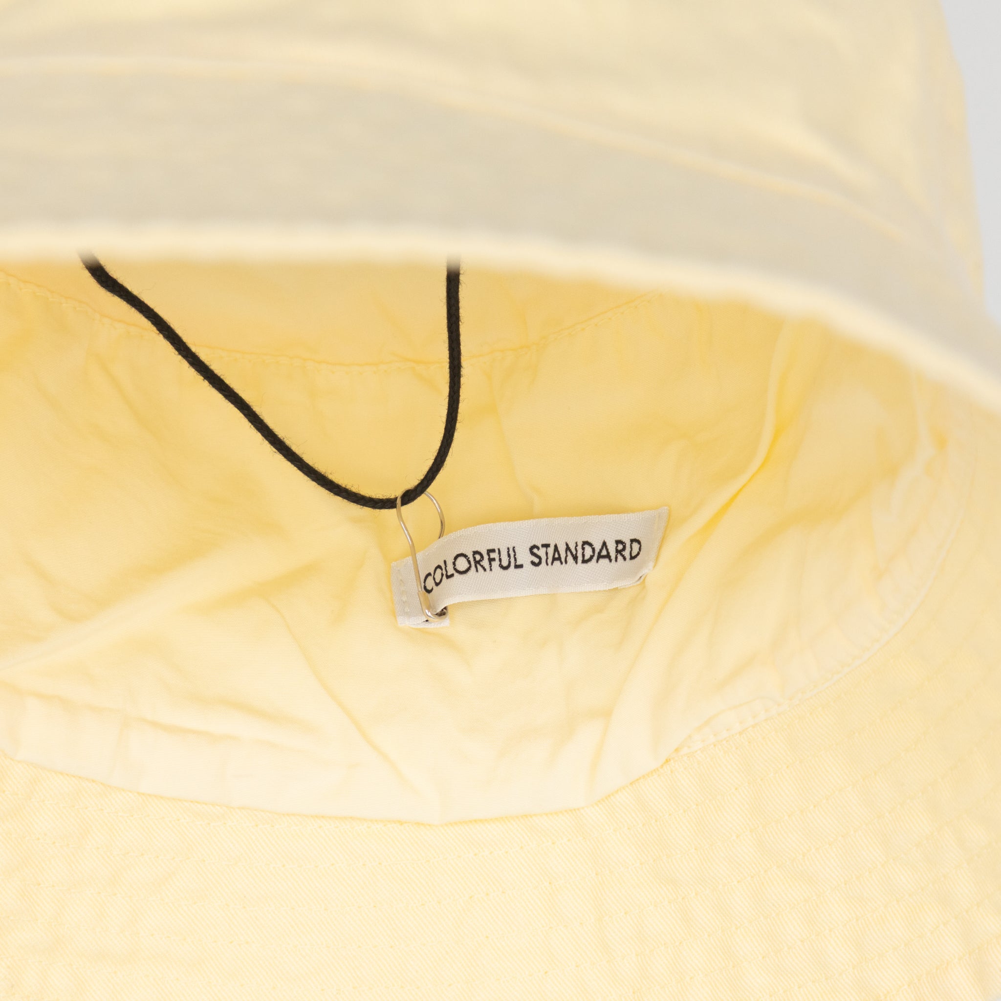 COLORFUL STANDARD Organic Bucket Hat in YELLOW