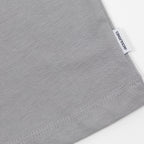 JACK & JONES Organic Cotton Basic Slim T-Shirt in  LIGHT GREY