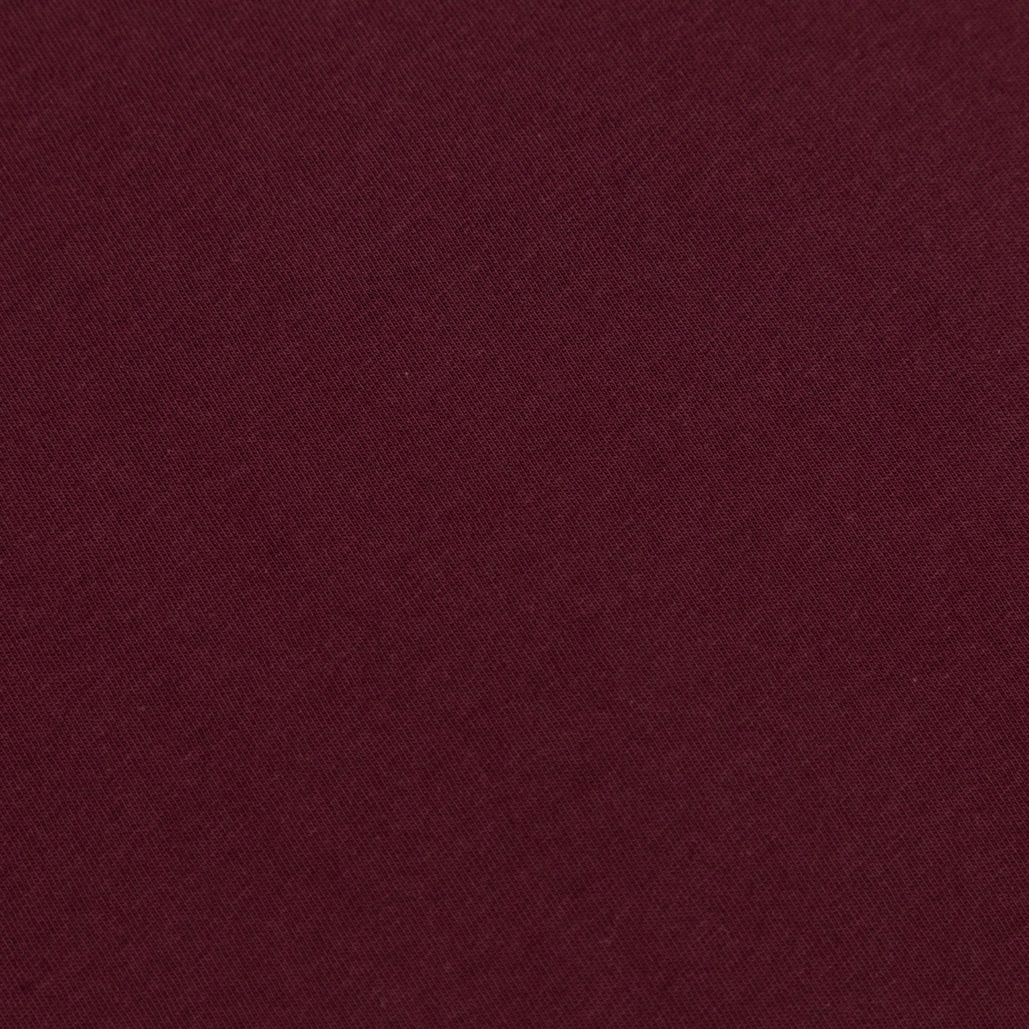 JACK & JONES Organic Cotton Basic Slim T-Shirt in BURGUNDY