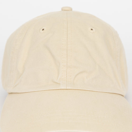 COLORFUL STANDARD Organic Cotton Cap in CREAM