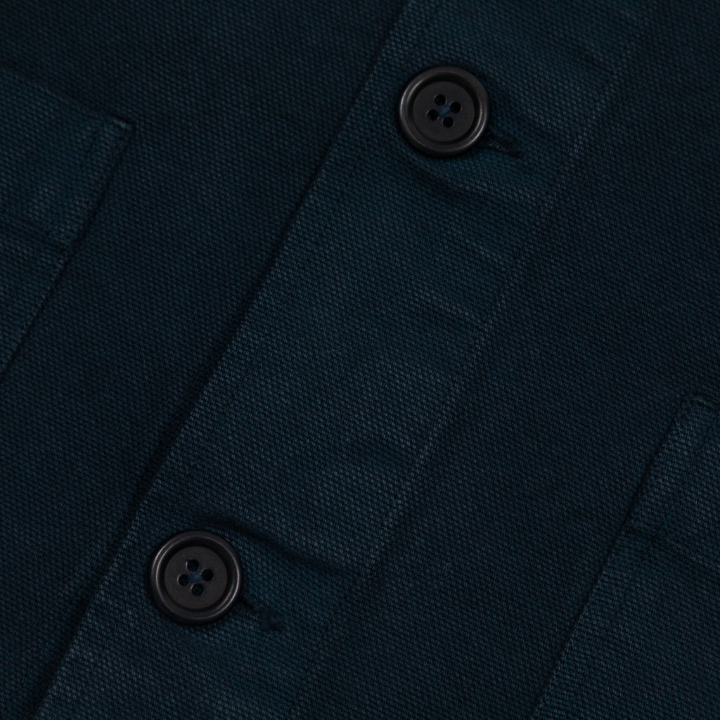 COLORFUL STANDARD Organic Workwear Jacket in Navy Blue