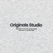 JACK & JONES Orginials Studio Sweatshirt in GREY