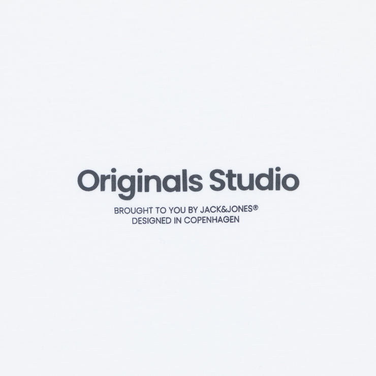 JACK & JONES Originals Studio T-Shirt in WHITE