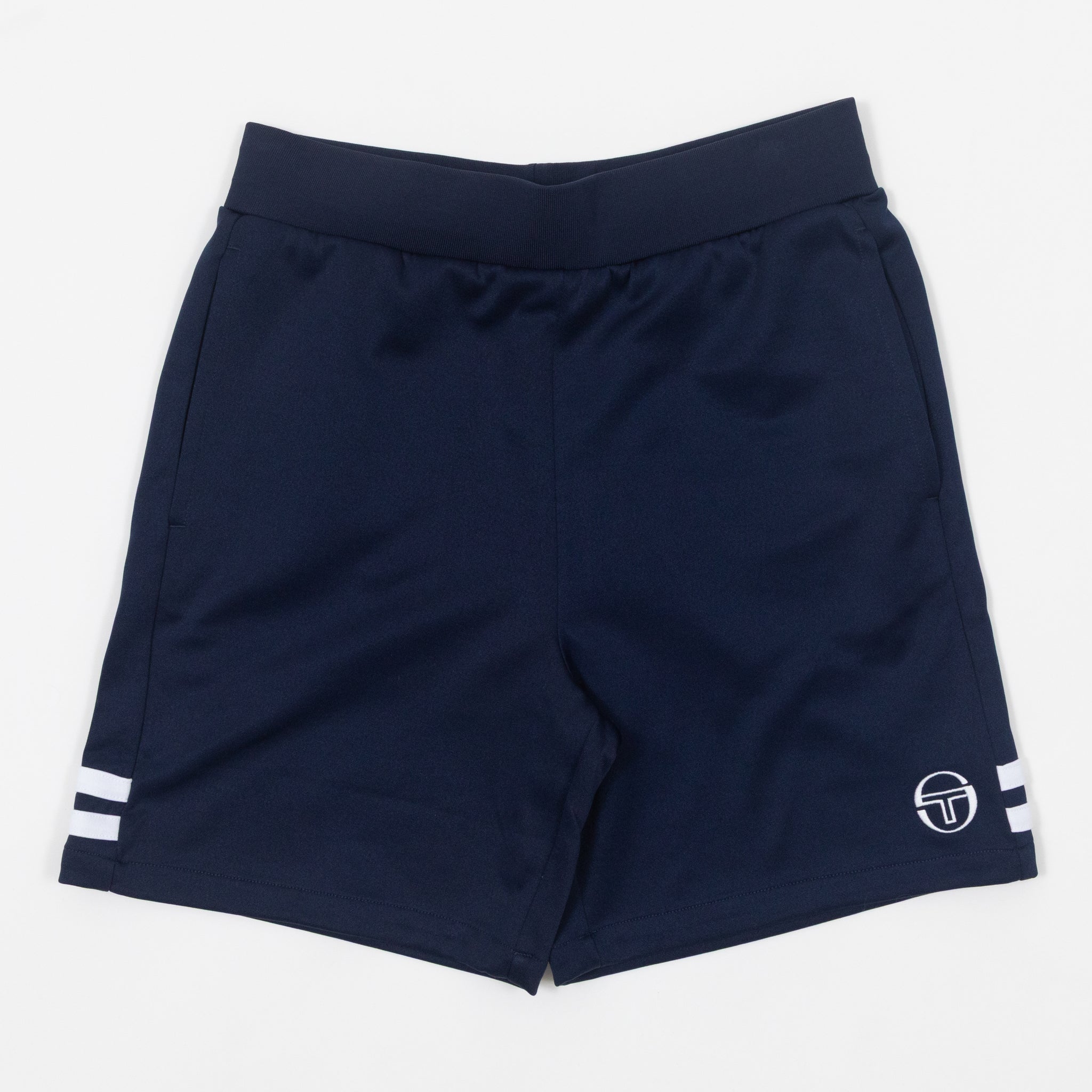 sergio tacchini orion shorts navy front view
