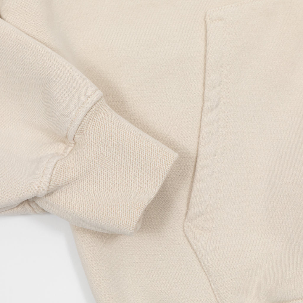 COLORFUL STANDARD Organic Oversized Zip Hoodie in Ivory White