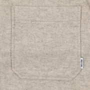 ONLY & SONS Oversized Zipped Shirt Jacket in GREY & BEIGE