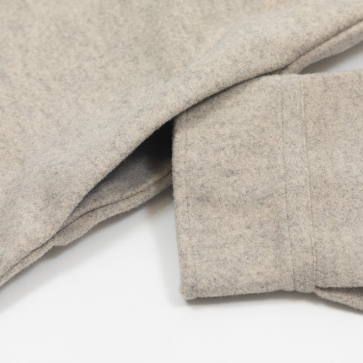 ONLY & SONS Oversized Zipped Shirt Jacket in GREY & BEIGE